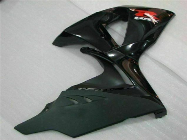 Preto Abs Plástico Suzuki GSXR 1000 K9 2009-2016 Preto Abs Plástico Suzuki GSXR 1000 K9 2009-2016