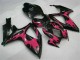 Preto Abs Plástico Suzuki GSXR 600 / 750 K6 2006-2007 Preto Abs Plástico Suzuki GSXR 600 / 750 K6 2006-2007