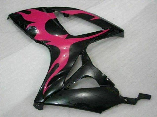 Preto Abs Plástico Suzuki GSXR 600 / 750 K6 2006-2007 Preto Abs Plástico Suzuki GSXR 600 / 750 K6 2006-2007
