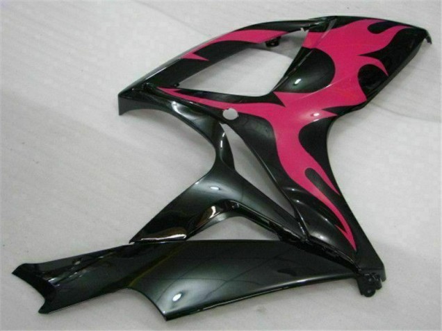 Preto Abs Plástico Suzuki GSXR 600 / 750 K6 2006-2007 Preto Abs Plástico Suzuki GSXR 600 / 750 K6 2006-2007