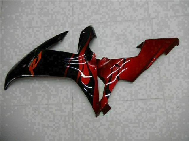 Preto Abs Plástico Yamaha R1 2002-2003 Preto Abs Plástico Yamaha R1 2002-2003