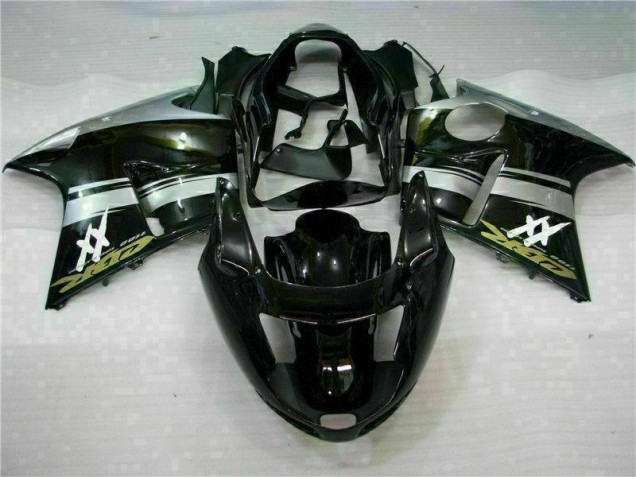 Preto Abs Plásticos Honda CBR 1100 XX 1996-2007 Preto Abs Plásticos Honda CBR 1100 XX 1996-2007