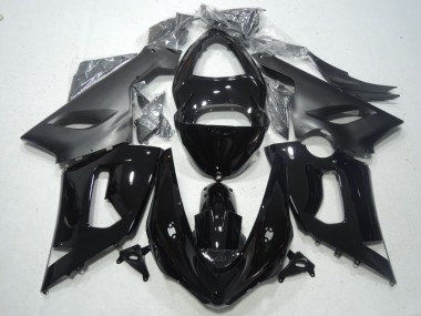 Preto Abs Plásticos Kawasaki ZX6R 2005-2006