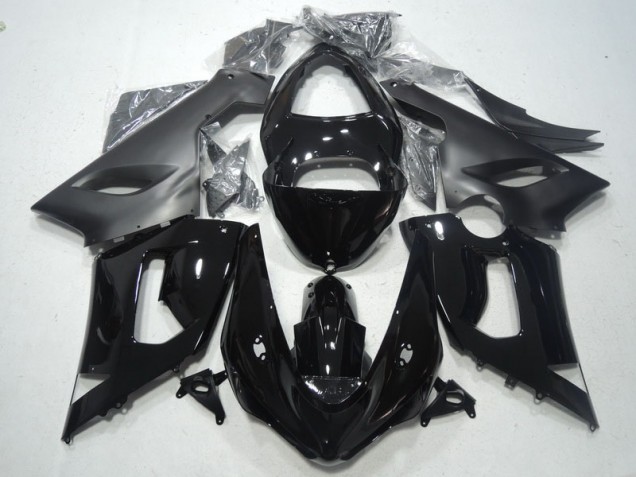 Preto Abs Plásticos Kawasaki ZX6R 2005-2006 Preto Abs Plásticos Kawasaki ZX6R 2005-2006