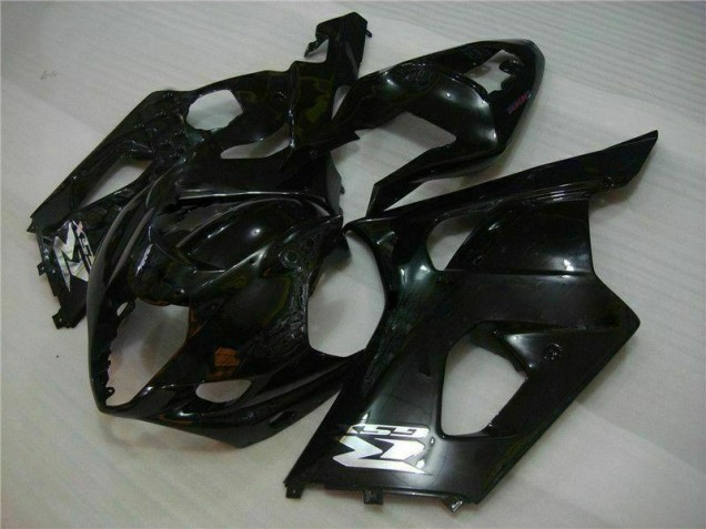 Preto Abs Plásticos Suzuki GSXR 1000 K3 2003-2004 Preto Abs Plásticos Suzuki GSXR 1000 K3 2003-2004