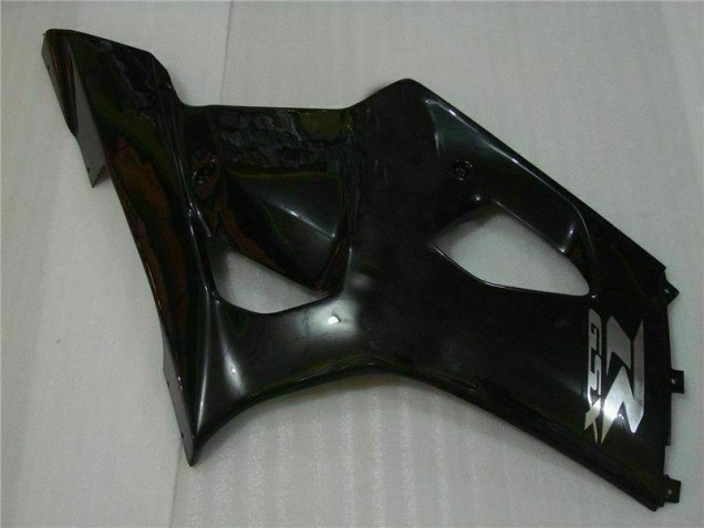 Preto Abs Plásticos Suzuki GSXR 1000 K3 2003-2004 Preto Abs Plásticos Suzuki GSXR 1000 K3 2003-2004