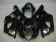 Preto Abs Plásticos Suzuki GSXR 1000 K3 2003-2004 Preto Abs Plásticos Suzuki GSXR 1000 K3 2003-2004