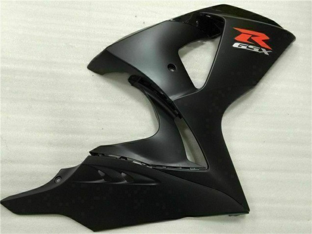 Preto Abs Plásticos Suzuki GSXR 1000 K9 2009-2016 Preto Abs Plásticos Suzuki GSXR 1000 K9 2009-2016