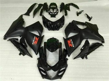 Preto Abs Plásticos Suzuki GSXR 1000 K9 2009-2016