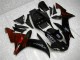 Preto Abs Plásticos Yamaha R1 2002-2003 Preto Abs Plásticos Yamaha R1 2002-2003