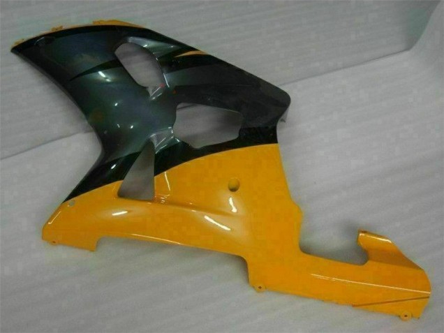 Preto Amarelo Carenagem Suzuki GSXR 600 / 750 K1 K2 K3 2001-2003 Preto Amarelo Carenagem Suzuki GSXR 600 / 750 K1 K2 K3 2001-2003
