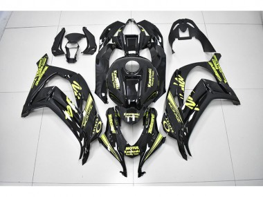 Preto Amarelo Corrida Ninja Carenagem Kawasaki ZX10R 2016-2019