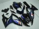 Preto Azul Abs Kits Carenagem Suzuki GSXR 600 / 750 K6 2006-2007 Preto Azul Abs Kits Carenagem Suzuki GSXR 600 / 750 K6 2006-2007