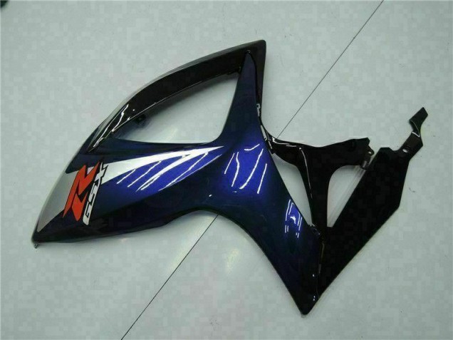 Preto Azul Abs Kits Completos Carenagem Suzuki GSXR 600 / 750 K6 2006-2007 Preto Azul Abs Kits Completos Carenagem Suzuki GSXR 600 / 750 K6 2006-2007