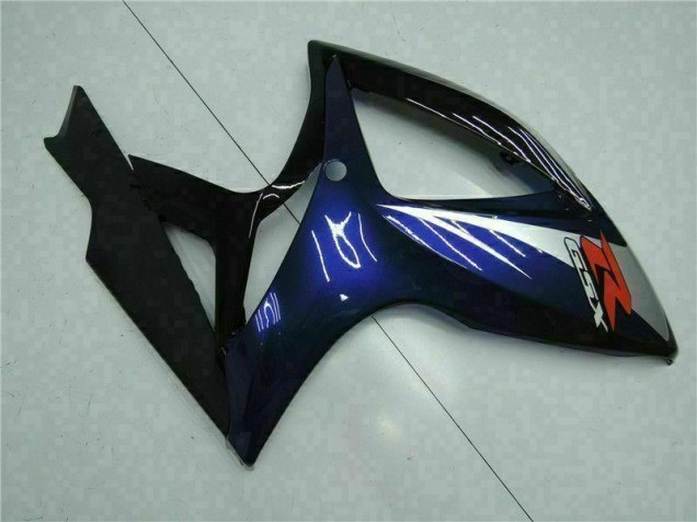 Preto Azul Abs Kits Completos Carenagem Suzuki GSXR 600 / 750 K6 2006-2007 Preto Azul Abs Kits Completos Carenagem Suzuki GSXR 600 / 750 K6 2006-2007