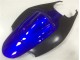 Preto Azul Abs Plásticos Suzuki GSXR 600 / 750 K6 2006-2007 Preto Azul Abs Plásticos Suzuki GSXR 600 / 750 K6 2006-2007