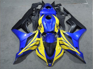 Preto Azul Amarelo Carenagem Honda CBR 600RR 2007-2008