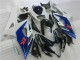 Preto Azul Branco Carenagem Suzuki GSXR 1000 K5 2005-2006