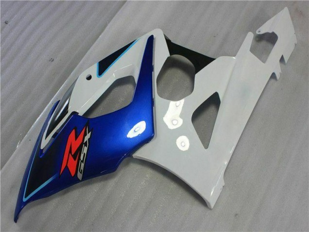 Preto Azul Branco Carenagem Suzuki GSXR 1000 K5 2005-2006
