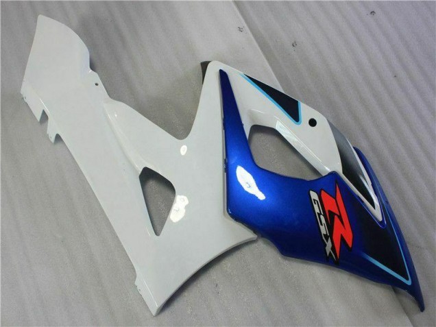 Preto Azul Branco Carenagem Suzuki GSXR 1000 K5 2005-2006