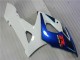 Preto Azul Branco Carenagem Suzuki GSXR 1000 K5 2005-2006
