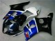 Preto Azul Carroçaria Suzuki GSXR 1000 K3 2003-2004 Preto Azul Carroçaria Suzuki GSXR 1000 K3 2003-2004