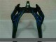 Preto & Azul Chama Carenagem Kawasaki ZX6R 2000-2002 Preto & Azul Chama Carenagem Kawasaki ZX6R 2000-2002