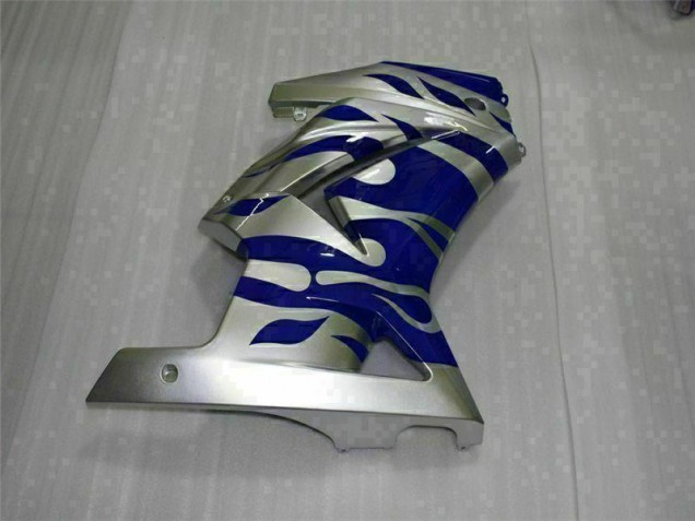 Preto Azul Kit Carenagem Kawasaki EX250 2008-2012 Preto Azul Kit Carenagem Kawasaki EX250 2008-2012