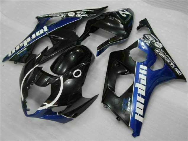 Preto Azul Kit Carenagem Suzuki GSXR 1000 K3 2003-2004 Preto Azul Kit Carenagem Suzuki GSXR 1000 K3 2003-2004