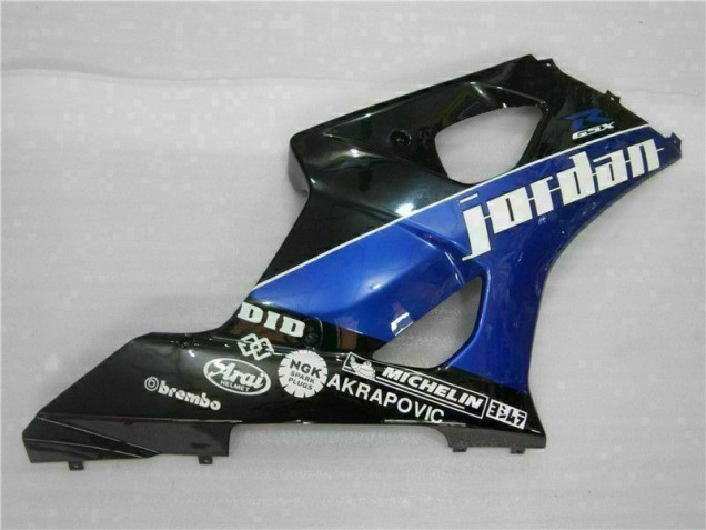 Preto Azul Kit Carenagem Suzuki GSXR 1000 K3 2003-2004 Preto Azul Kit Carenagem Suzuki GSXR 1000 K3 2003-2004