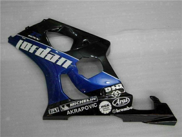 Preto Azul Kit Carenagem Suzuki GSXR 1000 K3 2003-2004 Preto Azul Kit Carenagem Suzuki GSXR 1000 K3 2003-2004