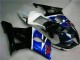 Preto Azul Kit Completo Carenagem Suzuki GSXR 1000 K3 2003-2004 Preto Azul Kit Completo Carenagem Suzuki GSXR 1000 K3 2003-2004