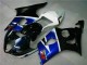 Preto Azul Kit Completo Carenagem Suzuki GSXR 1000 K3 2003-2004 Preto Azul Kit Completo Carenagem Suzuki GSXR 1000 K3 2003-2004