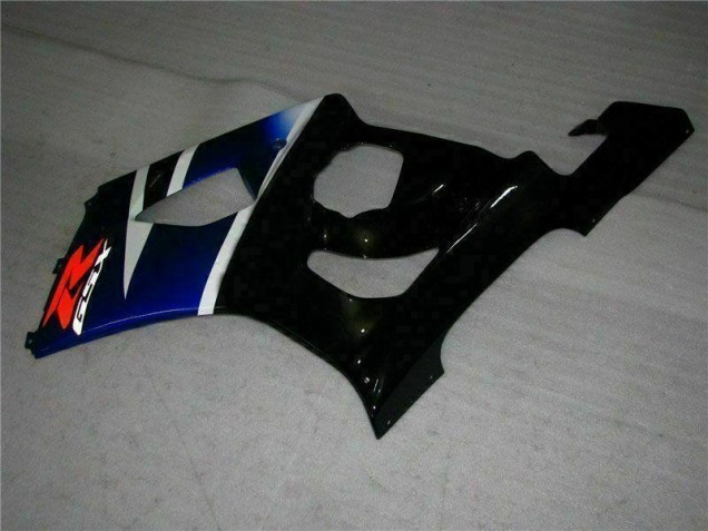 Preto Azul Kit Completo Carenagem Suzuki GSXR 1000 K3 2003-2004 Preto Azul Kit Completo Carenagem Suzuki GSXR 1000 K3 2003-2004