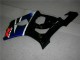 Preto Azul Kit Completo Carenagem Suzuki GSXR 1000 K3 2003-2004 Preto Azul Kit Completo Carenagem Suzuki GSXR 1000 K3 2003-2004