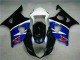 Preto Azul Kit Completo Carenagem Suzuki GSXR 1000 K3 2003-2004 Preto Azul Kit Completo Carenagem Suzuki GSXR 1000 K3 2003-2004