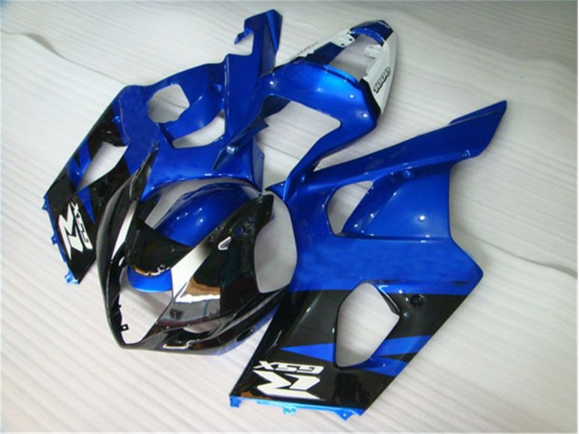 Preto Azul Kits Carenagem Suzuki GSXR 1000 K5 2005-2006 Preto Azul Kits Carenagem Suzuki GSXR 1000 K5 2005-2006