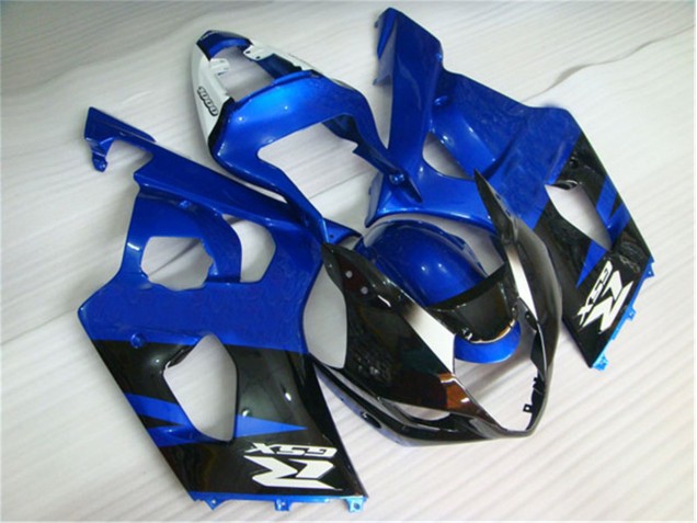 Preto Azul Kits Carenagem Suzuki GSXR 1000 K5 2005-2006 Preto Azul Kits Carenagem Suzuki GSXR 1000 K5 2005-2006