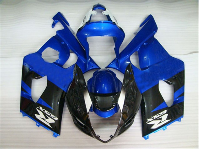 Preto Azul Kits Carenagem Suzuki GSXR 1000 K5 2005-2006 Preto Azul Kits Carenagem Suzuki GSXR 1000 K5 2005-2006
