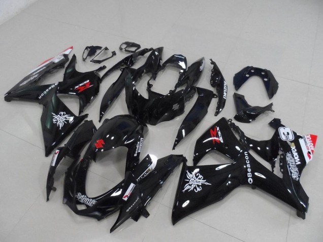 Preto Baliza Carenagem Suzuki GSXR 1000 K9 2009-2016 Preto Baliza Carenagem Suzuki GSXR 1000 K9 2009-2016