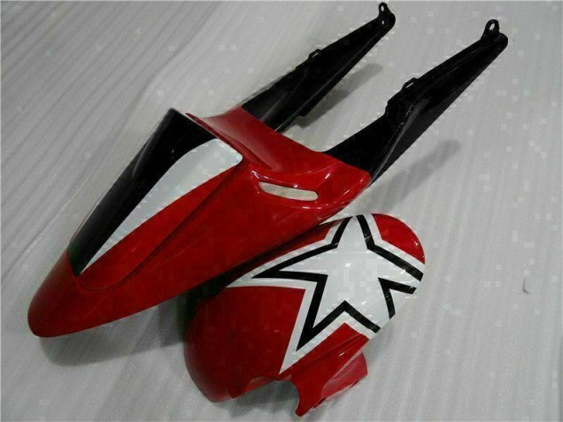 Preto Branco 11 Carenagem Honda CBR 600RR 2003-2004 Preto Branco 11 Carenagem Honda CBR 600RR 2003-2004