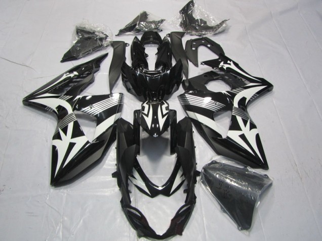 Preto Branco Abs Kits Carenagem Suzuki GSXR 1000 K9 2009-2016 Preto Branco Abs Kits Carenagem Suzuki GSXR 1000 K9 2009-2016