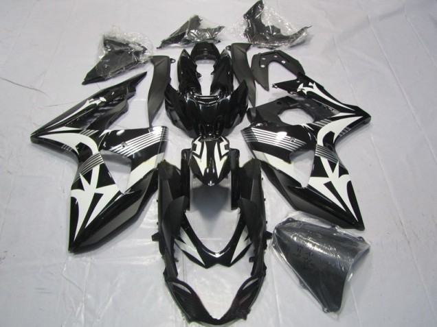 Preto Branco Abs Kits Completos Carenagem Suzuki GSXR 1000 K9 2009-2016 Preto Branco Abs Kits Completos Carenagem Suzuki GSXR 1000 K9 2009-2016