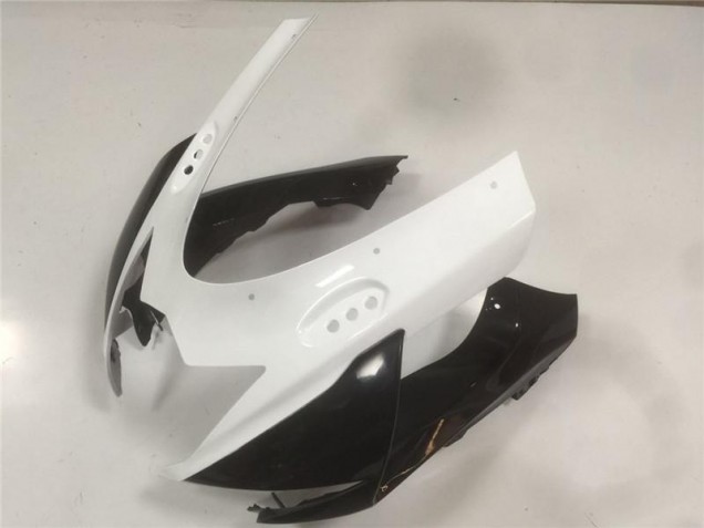 Preto Branco Abs Plástico Suzuki GSXR 600 / 750 K11 2011-2021 Preto Branco Abs Plástico Suzuki GSXR 600 / 750 K11 2011-2021