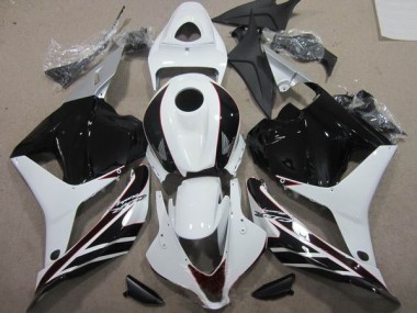 Preto Branco Abs Plásticos Honda CBR 600RR 2009-2012