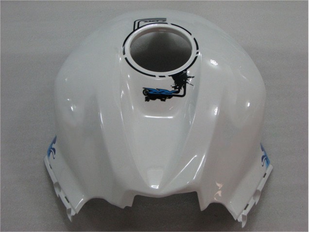 Preto Branco Azul Carenagem Honda CBR 600RR 2013-2021 Preto Branco Azul Carenagem Honda CBR 600RR 2013-2021