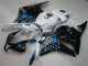 Preto Branco Azul Carenagem Honda CBR 600RR 2013-2021 Preto Branco Azul Carenagem Honda CBR 600RR 2013-2021