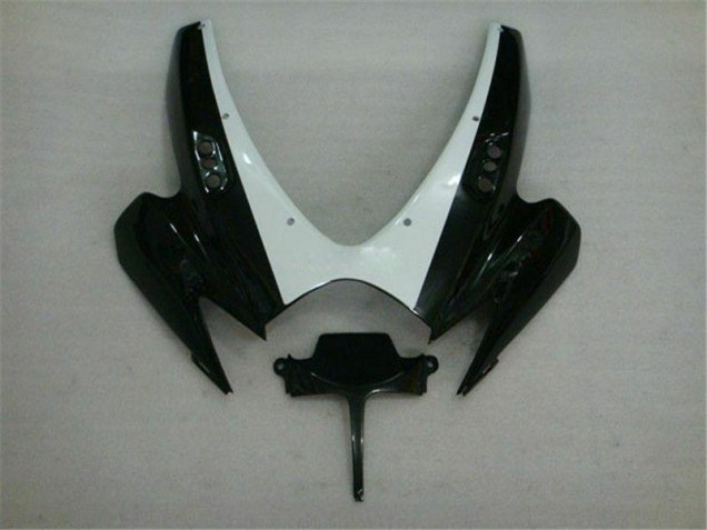 Preto Branco Carenagem Suzuki GSXR 600 / 750 K6 2006-2007 Preto Branco Carenagem Suzuki GSXR 600 / 750 K6 2006-2007