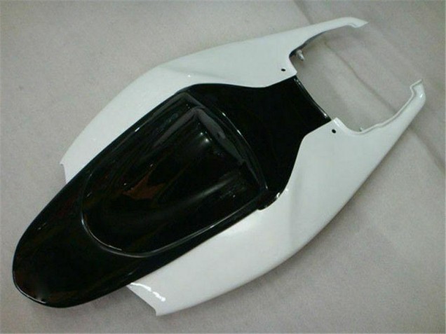 Preto Branco Carenagem Suzuki GSXR 600 / 750 K6 2006-2007 Preto Branco Carenagem Suzuki GSXR 600 / 750 K6 2006-2007