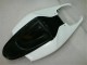 Preto Branco Carenagem Suzuki GSXR 600 / 750 K6 2006-2007 Preto Branco Carenagem Suzuki GSXR 600 / 750 K6 2006-2007